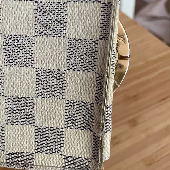 Louis Vuitton Damier Azur French Purse Wallet - Picture 9 of 16